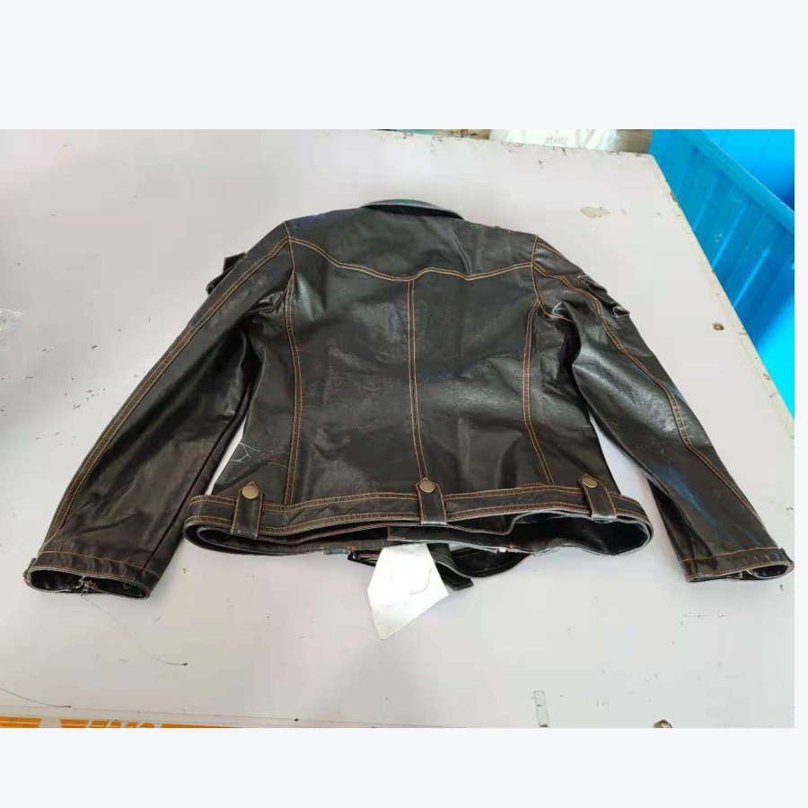 Liu Ming Fashion Winter Men Casual Pu Leather Slim Pocket Zipper Jacket Plus Size Coats