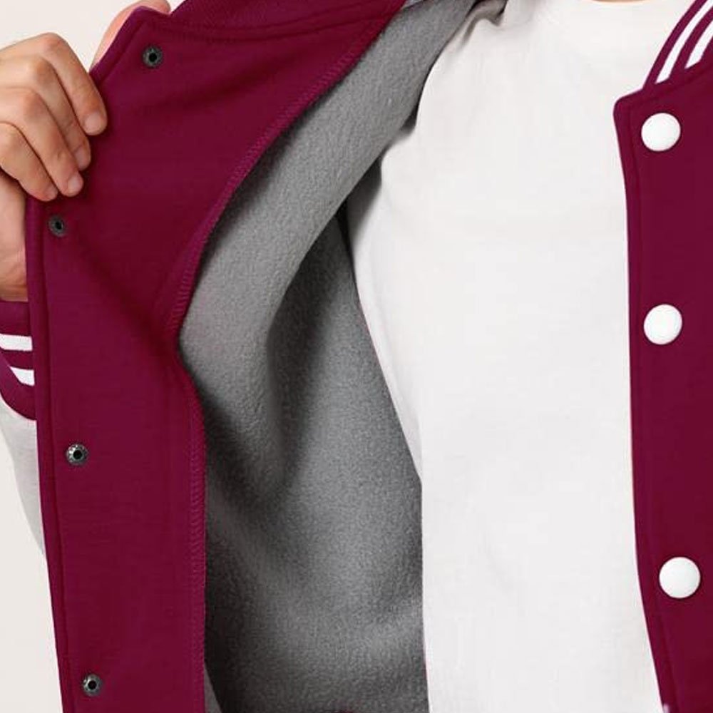 2022 Wholesale Men Custom Cotton Baseball Jacket Letterman Blank Jacket Custom made Jacket For Men