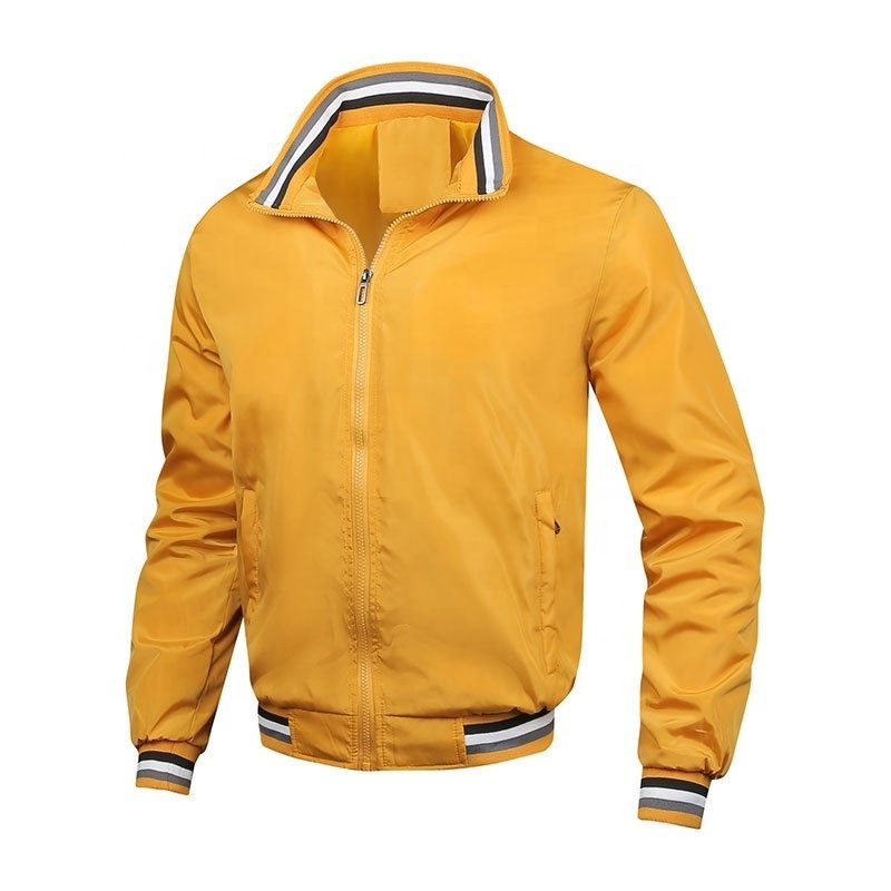 New Fashion Outdoors Clothes Casual Streetwear Men's Jacket custom bomber jacket men