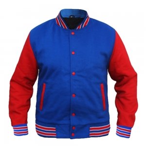 Customized Streetwear Embroidery Winter Letterman Windbreaker Outdoor Men's Leather Sleeve Varsities jacket