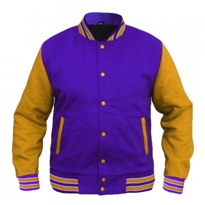 Customized Streetwear Embroidery Winter Letterman Windbreaker Outdoor Men's Leather Sleeve Varsities jacket