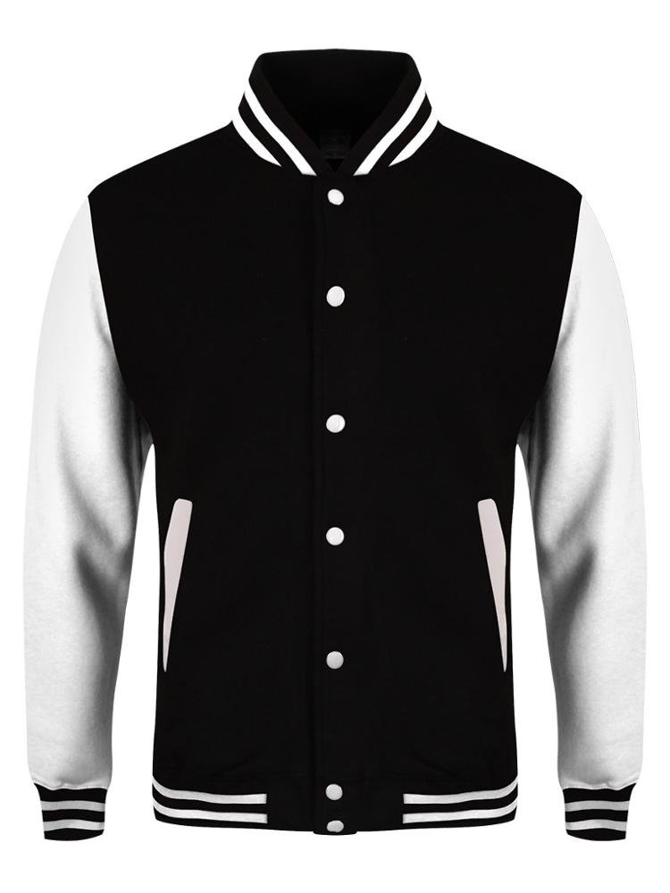 OEM custom bomber letterman baseball embroidered varsity jacket old school varsity jackets men wholesale blank varsity jackets