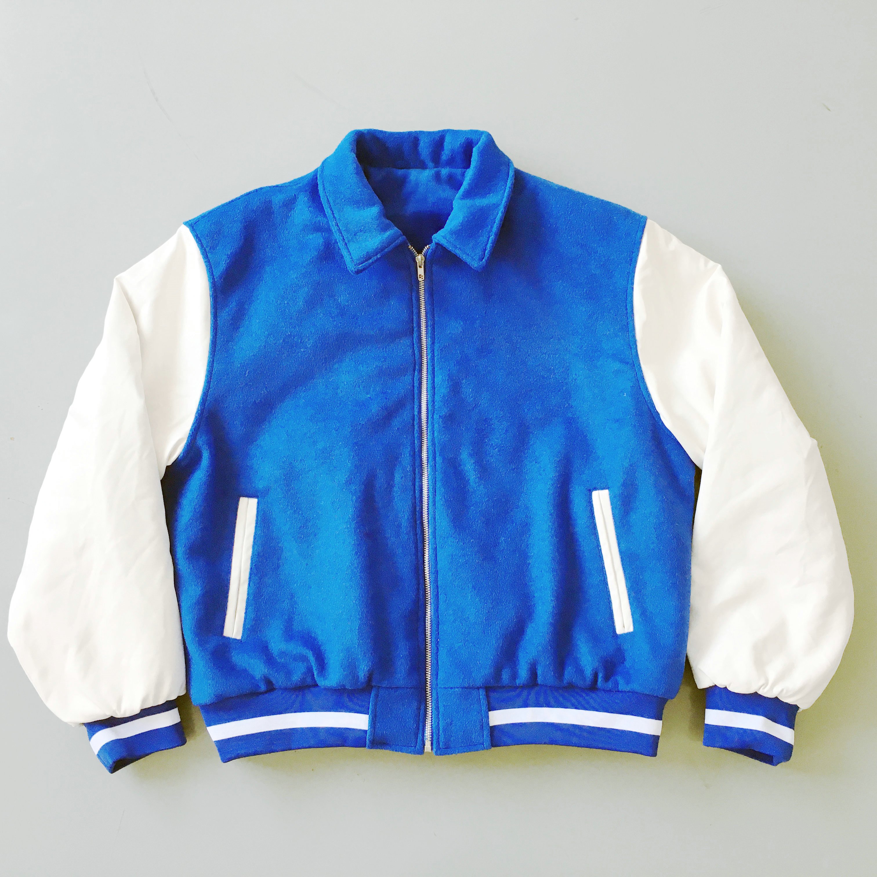 Custom Green Wool Embroidery Chenille Patches Varsity Bomber Letterman College Plus Size baseball varsity men's Jacket