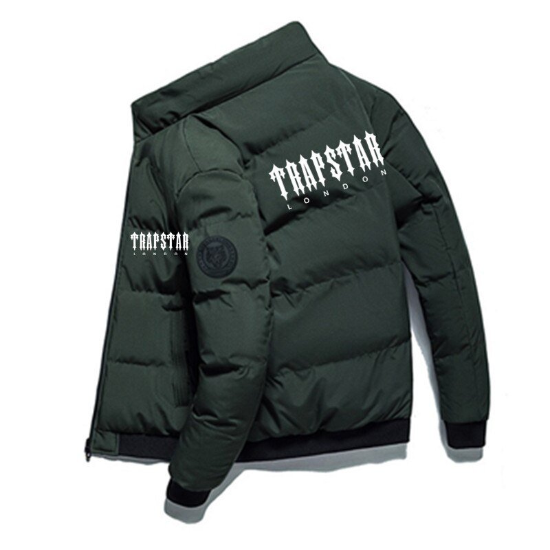QY Jackets Puffer Trapstar Men's Custom Embroidered & Patch Work Warm & Thick Padded Multi Colors Your Own Logo Coat & Jackets