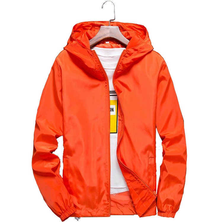 Plus Size S-7XL Korea Style Jacket Plain Casual Long Sleeve Windproof spring jackets for mens