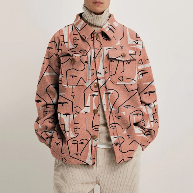 fashion man coat casual jacket, single breasted stand up collar men's jackets bomber jacket men's coats