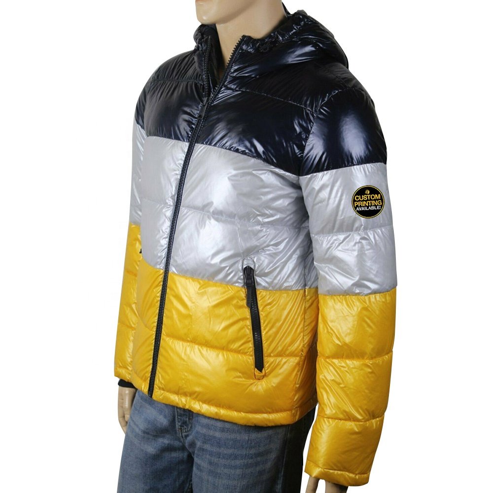 Mens Jackets 2023 Winter Fashion Stylish Custom Design Hooded Men's Outerwear Puffer Jacket