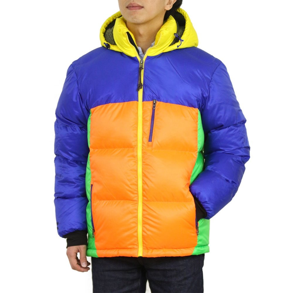 Mens Jackets 2023 Winter Fashion Stylish Custom Design Hooded Men's Outerwear Puffer Jacket