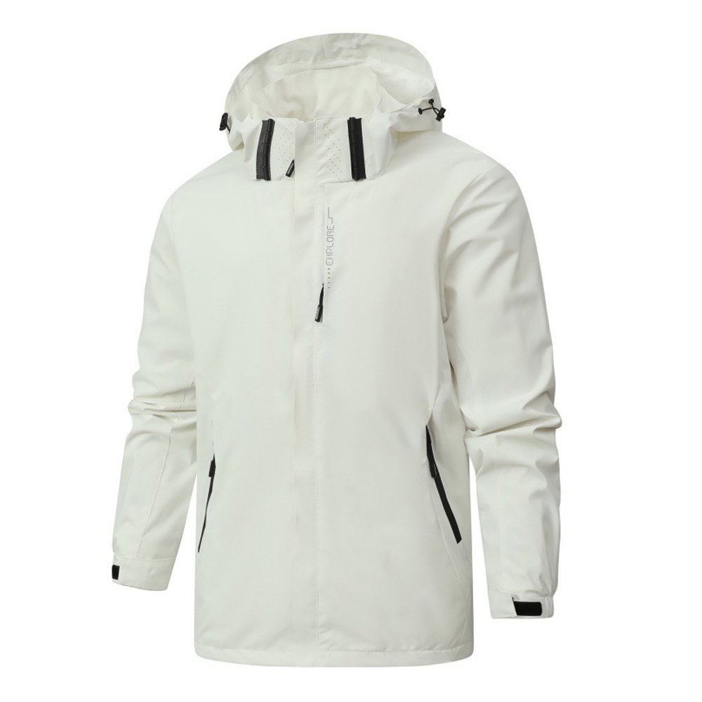 men's jacket waterproof outdoor casual fashion riding quick dry sports zip up softshell hooded coats high quality mens clothing
