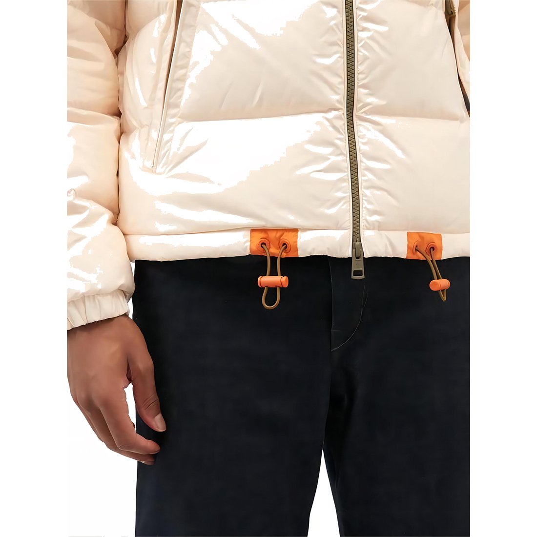 Men's Jackets Coats Quality Zipper Winter Puffer Jacket Custom Logo Hooded Down Coat For Men