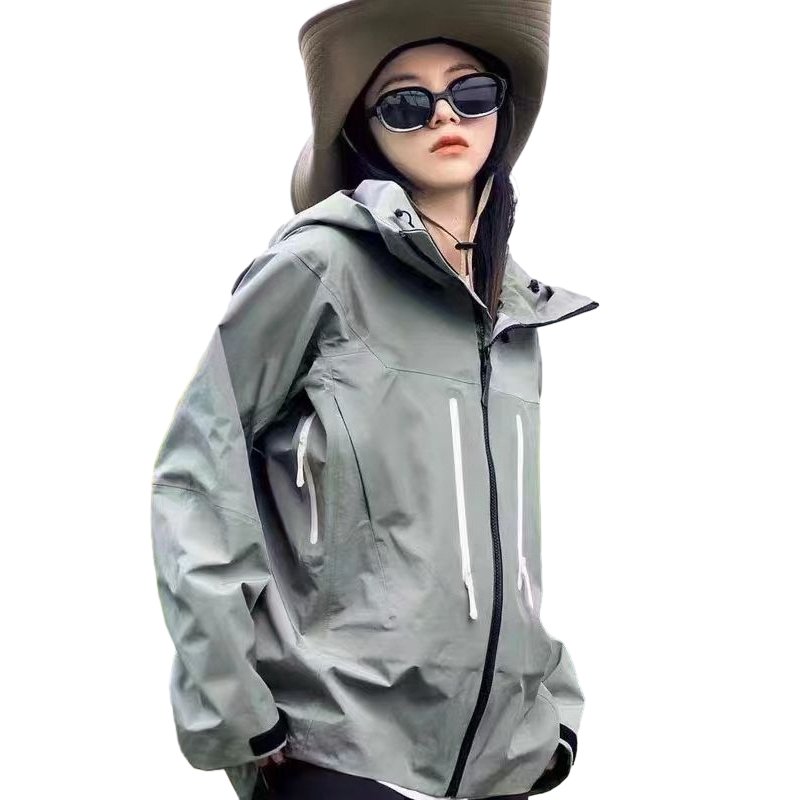 Outdoor Hard Shell Jacket 10000mm Windproof Waterproof Jacket for Wholesale Spring and Autumn High Performance 3L