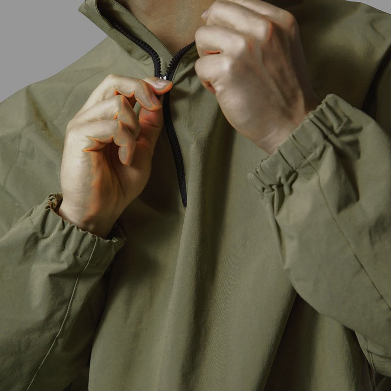 New product men's running jacket custom workout clothing men gym zip up Jacket Training Wear