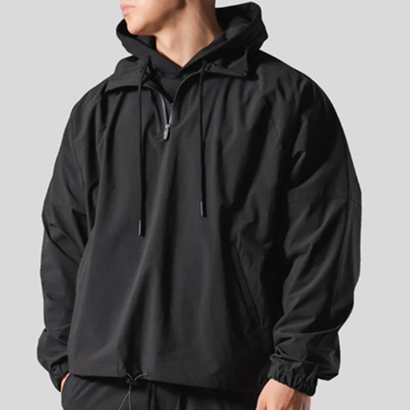 New product men's running jacket custom workout clothing men gym zip up Jacket Training Wear