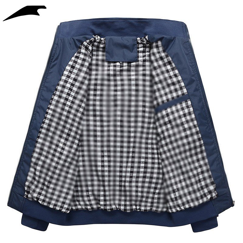 custom Quality Solid Casual Jacket Men Spring Autumn Outerwear Mandarin Sportswear oversized Mens Jackets for Male Coats