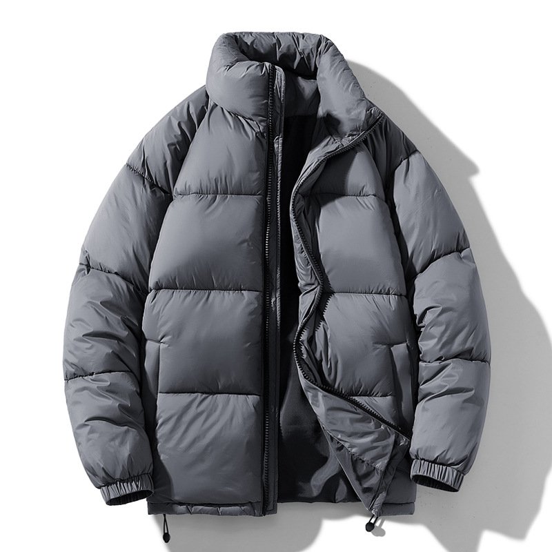 Men'S Winter Coat Streetwear Down Jacket Warm Thick Padded Bubble Puffer Men's Jackets