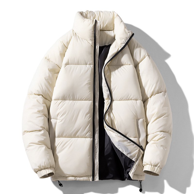 Men'S Winter Coat Streetwear Down Jacket Warm Thick Padded Bubble Puffer Men's Jackets