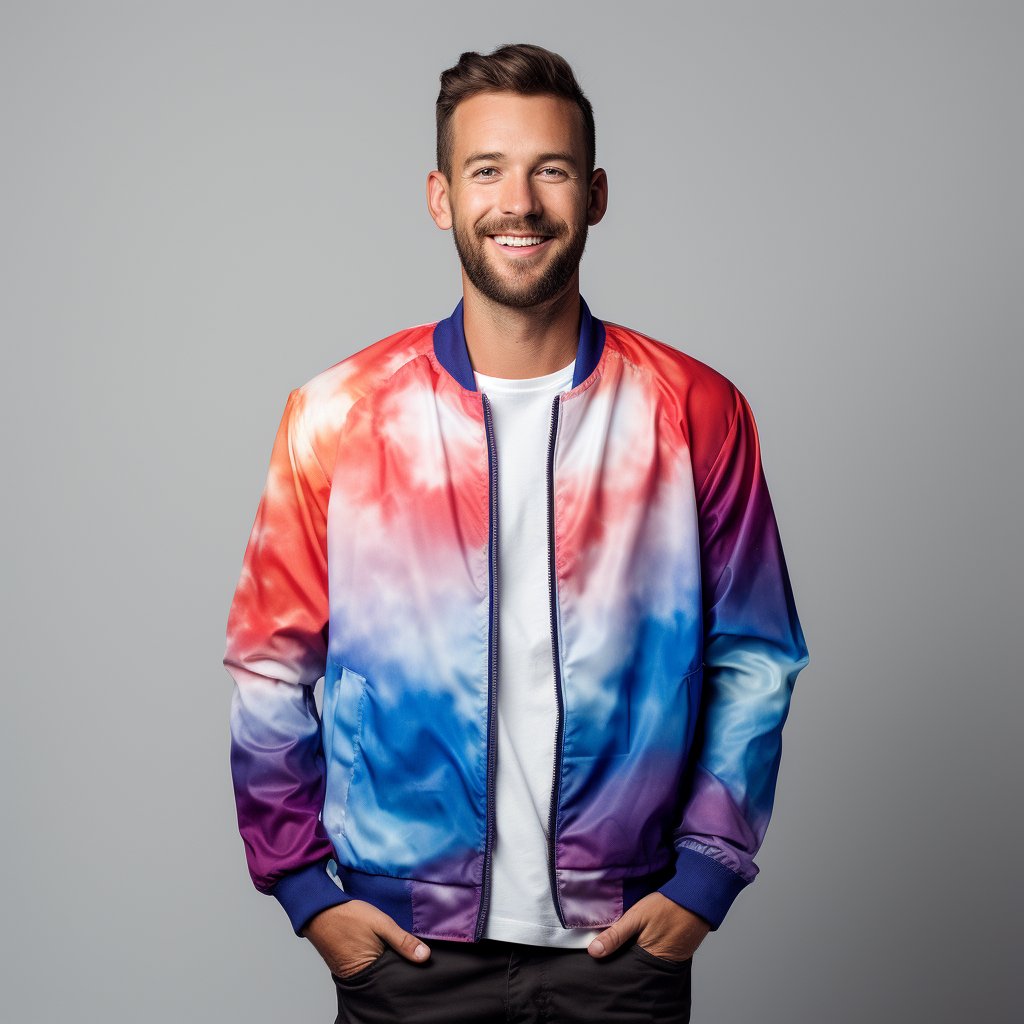 Aibort Custom Wholesale Sublimation Wholesale Over Digital Print Custom Your Own design Breathable Jackets For Men//