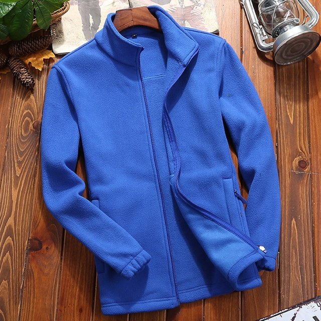 Manufacturer Custom Logo Street Wear Zip Up Plus Size Men's Jacket Fleece Men's Jacket Men's Winter Coat