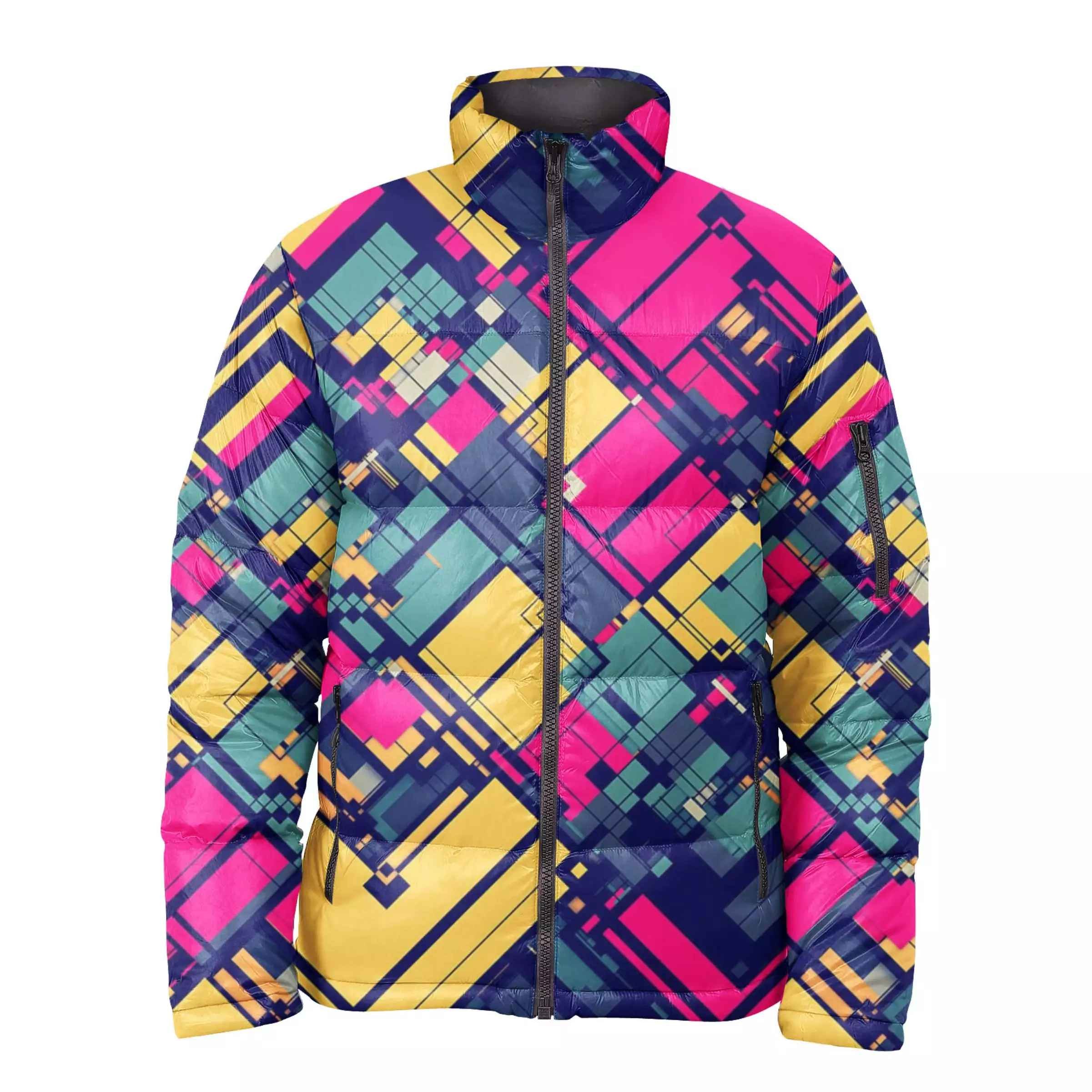 Men's Winter 2024 Best Quality Winter Padding Men's Fancy Printed Men Puffer Jackets Full Sleeve Warm Winter Wear Jackets
