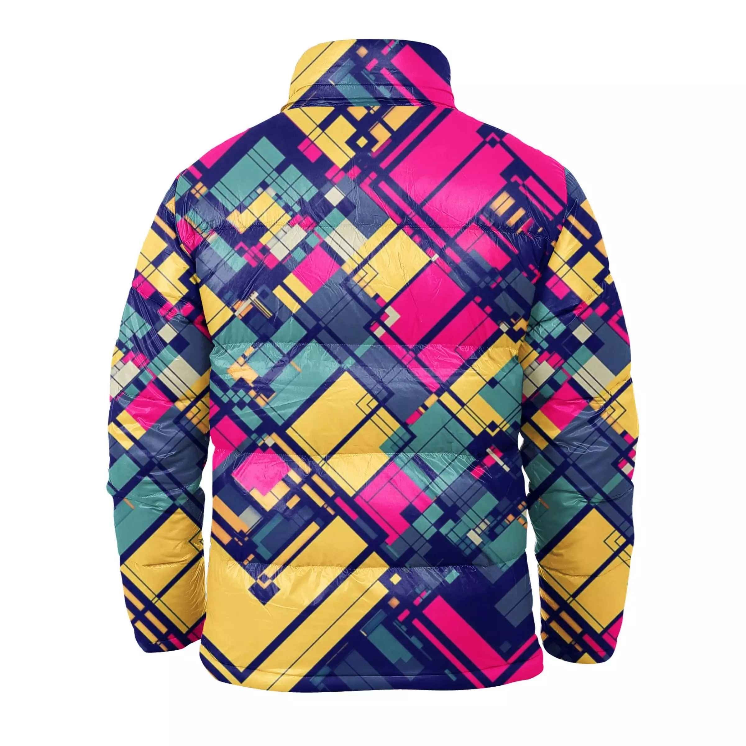 Men's Winter 2024 Best Quality Winter Padding Men's Fancy Printed Men Puffer Jackets Full Sleeve Warm Winter Wear Jackets