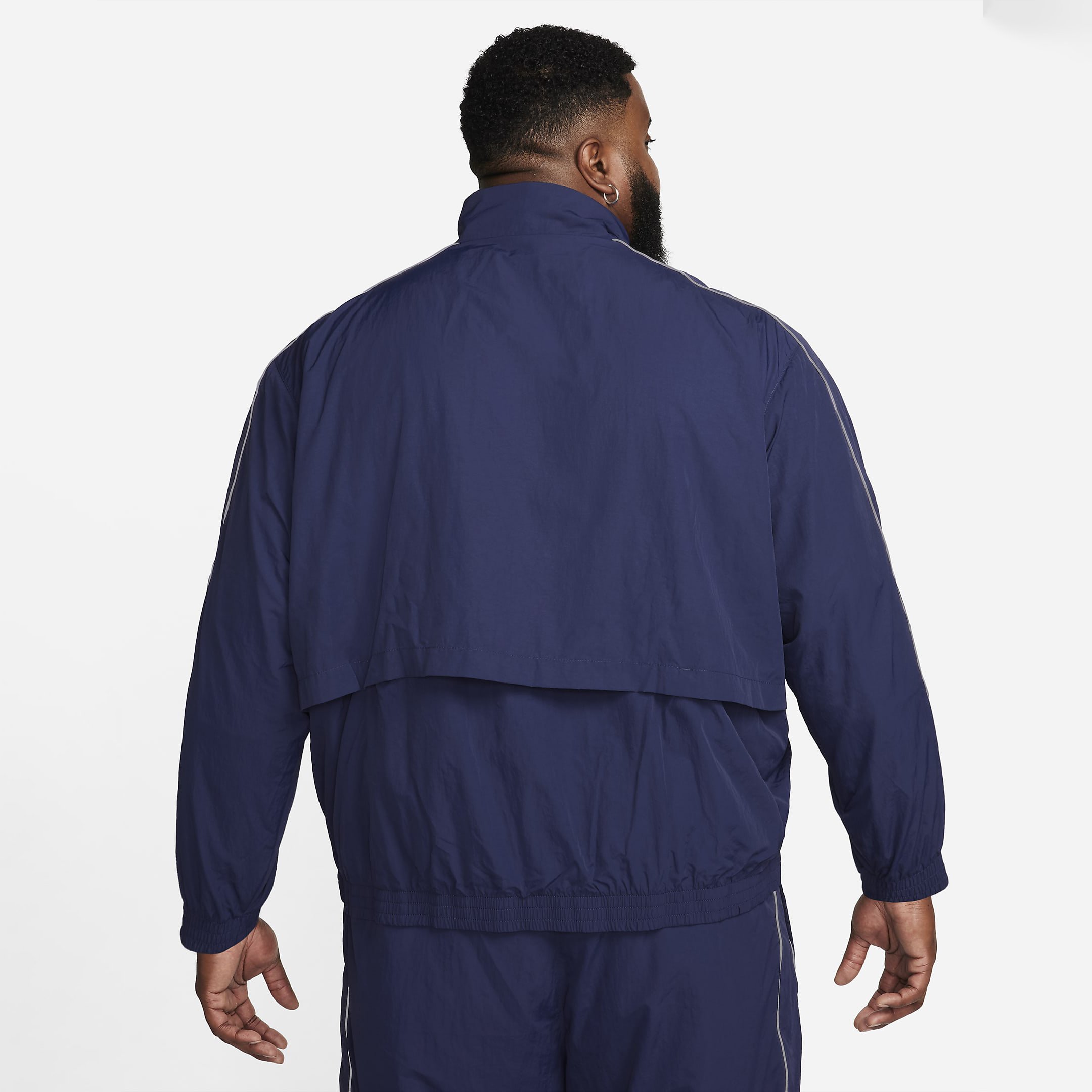 Custom Two Piece Windbreaker Pants jacket Zip Up Nylon Polyester Streetwear Tracksuit Windbreaker Suit Set