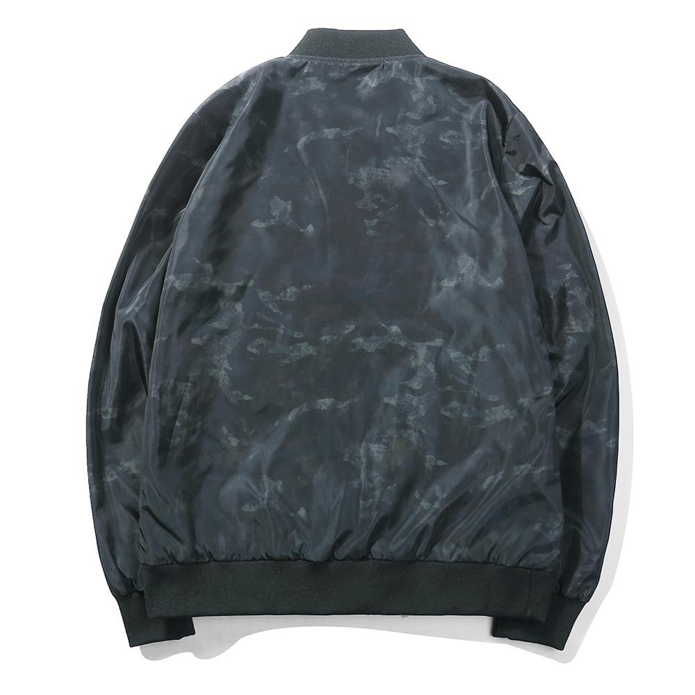 Wholesale Factory custom logo Fashion Zipper Up plus size men's jackets