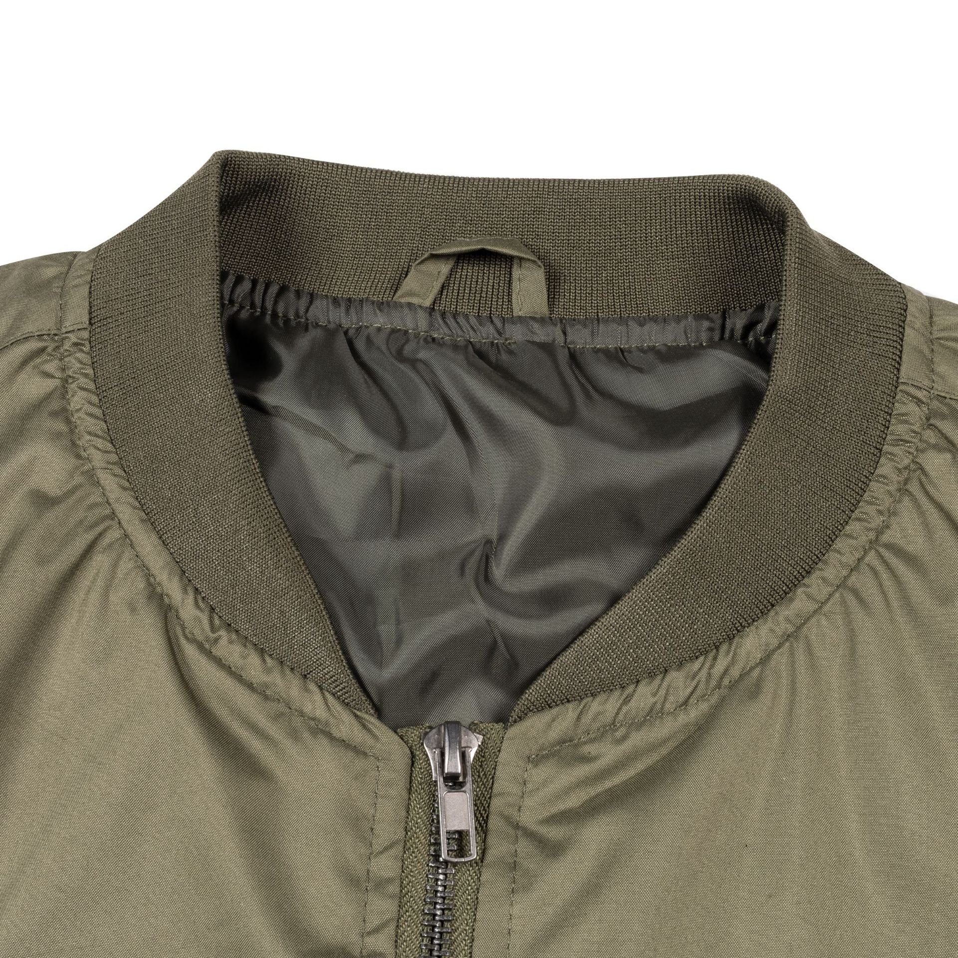 fashion man coat casual thin wind breaker jacket solid color pilot men's jackets bomber jacket men's coats