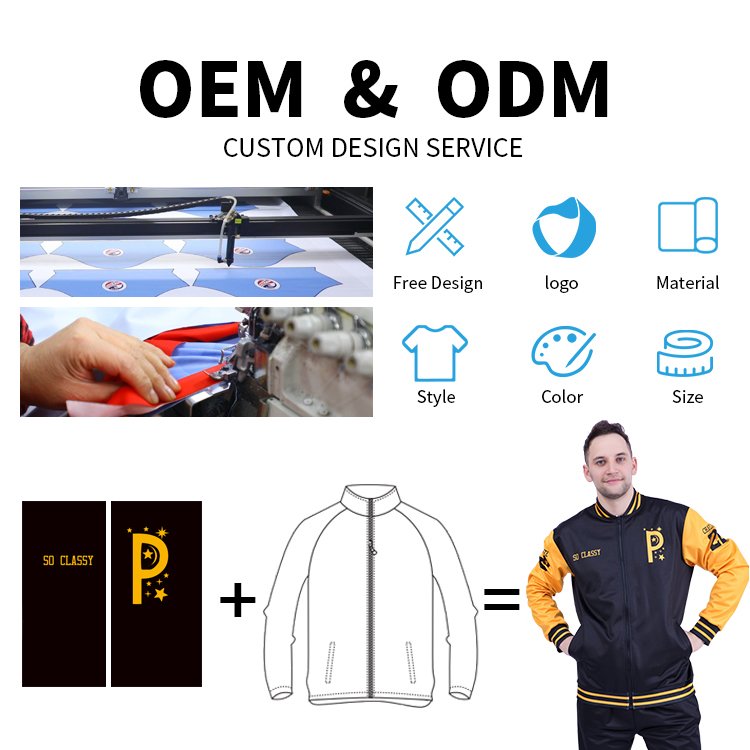Buker New Fashion Custom Logo Winter Plus Size Winter Men's Bomber Jacket