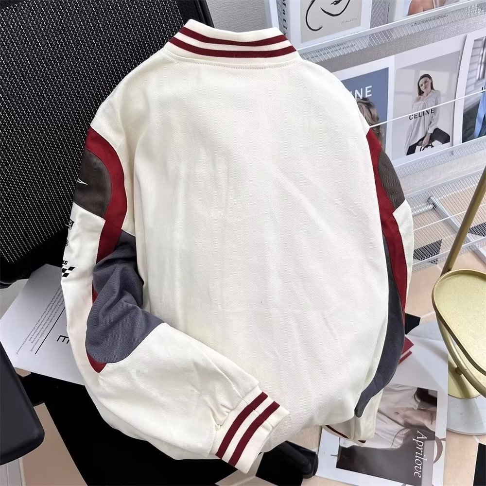 men's coats version niche design cardigan assault jacket women's ins style thin men's jackets bomber jacket