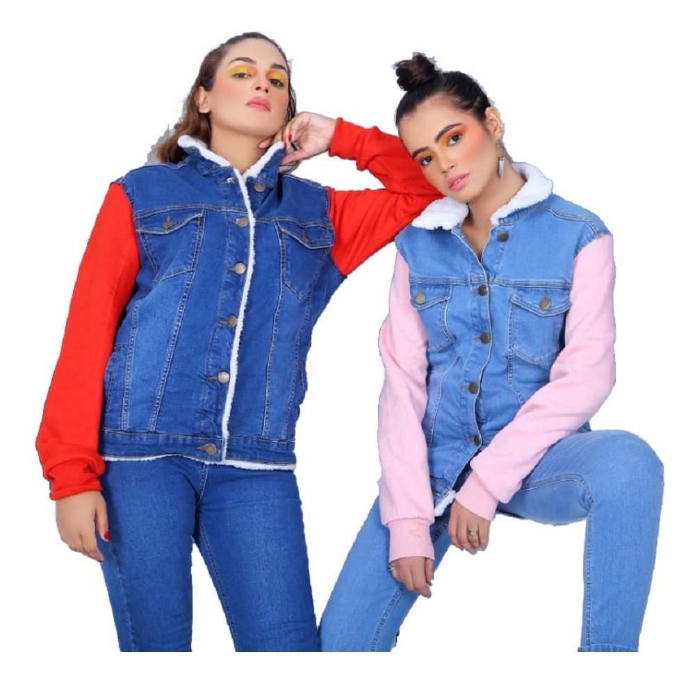 Factory Cheap Price Wholesale High Quality Women Jeans Denim Jacket Top Selling Jackets 2022 With customized logo size & colour