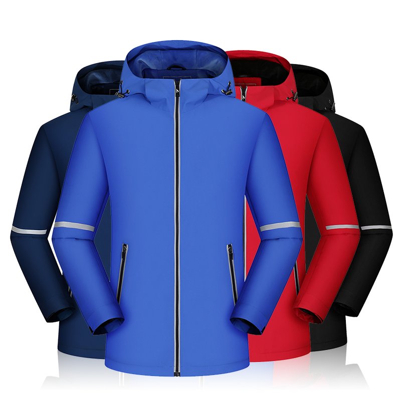 OEM Plus Size Outdoor Jacket Men's Keep Warm Wind Jacket Logo Waterproof Jacket Print For Men Casual Adults Winter Knitted Thick