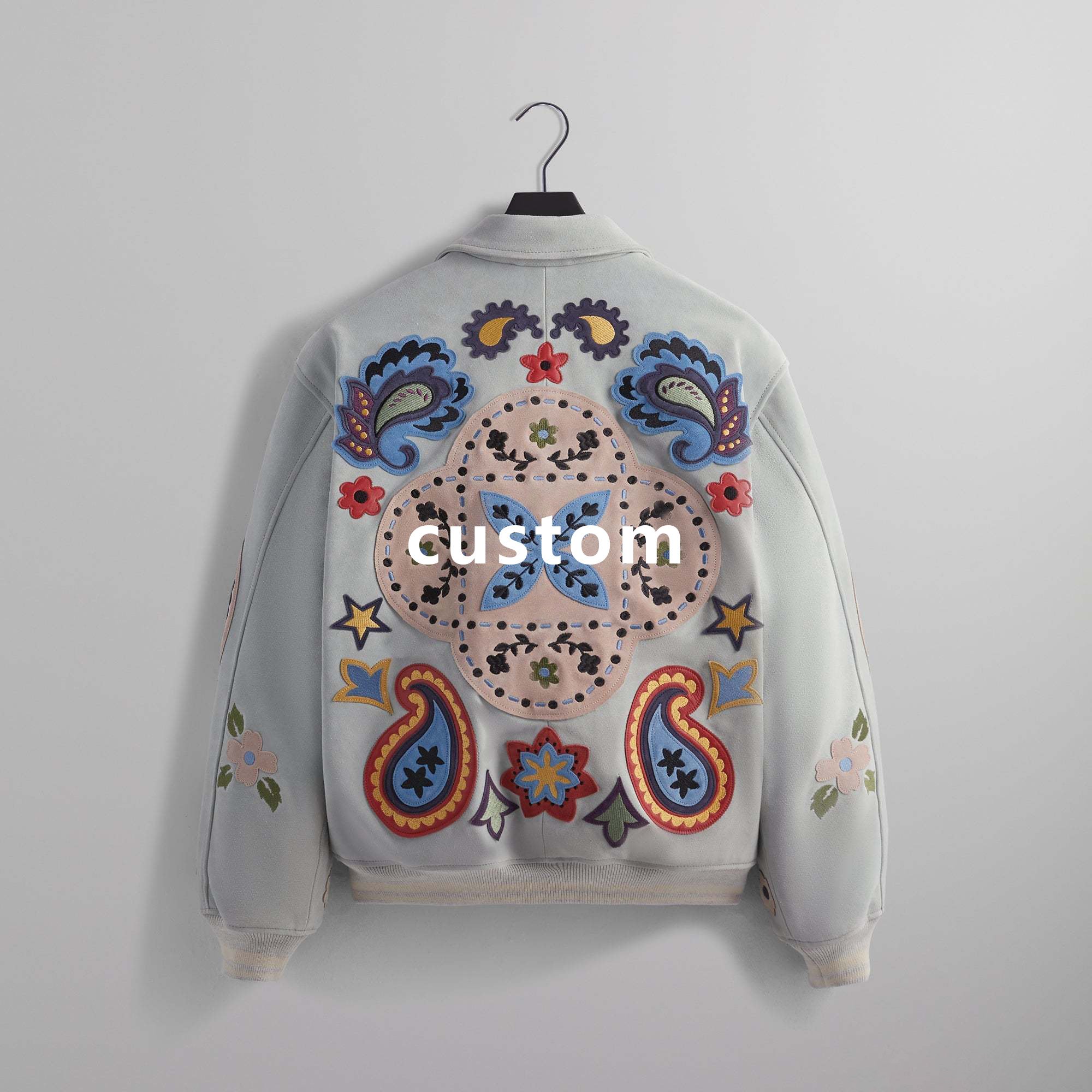 Wholesale new arrivals high quality autumn/winter thick warm embroidered patch cardigan streetwear coat men's jacket