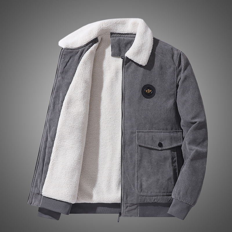New Autumn And Winter Custom Medium And Long Term Windbreaker Men's Jackets