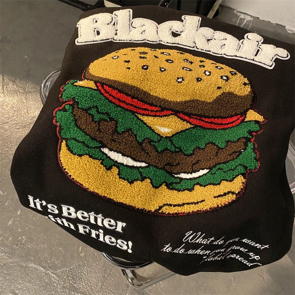 Customized Chenille Embroidery 100 % genuine Wool Leather Jacket High Quality Varsity Patches Letterman Jacket