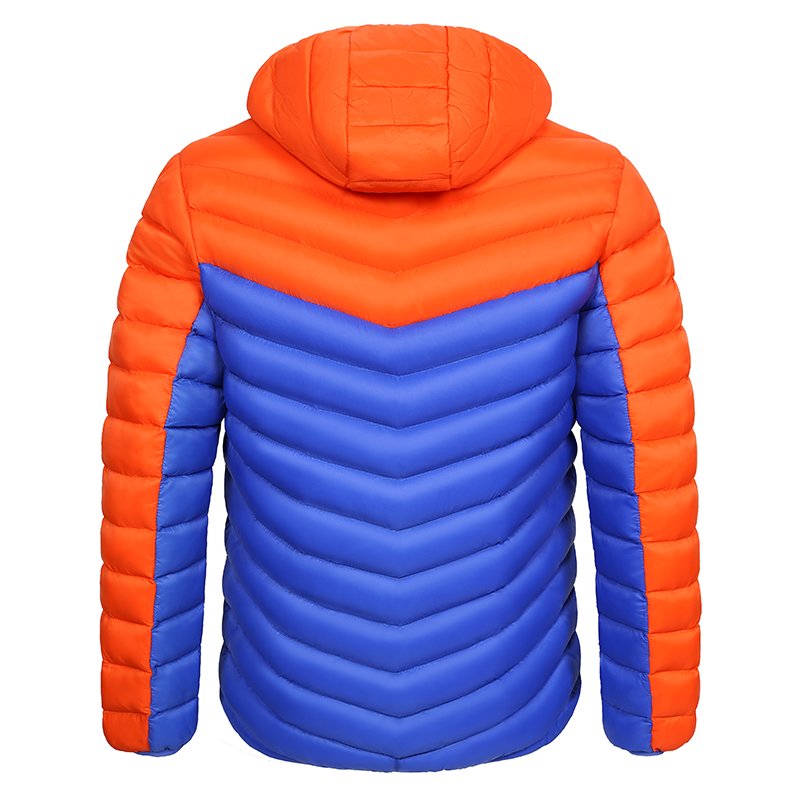 CARANFIER Men Jackets Fashion Padded Wadded Winter Hooded Puffer Jacket High Quality High Demand Men Clothing FREE LOGO OEM