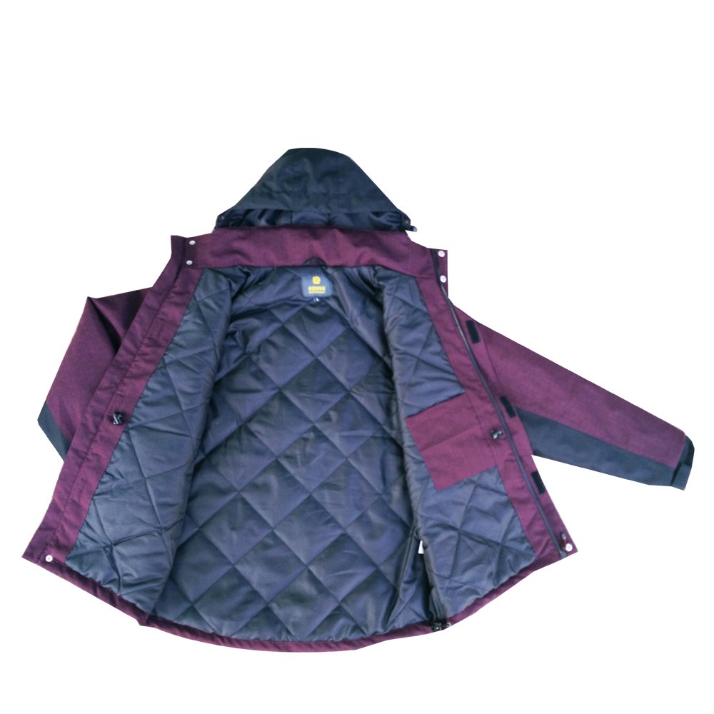 Construction hard-wearing industrial men's winter work jacket