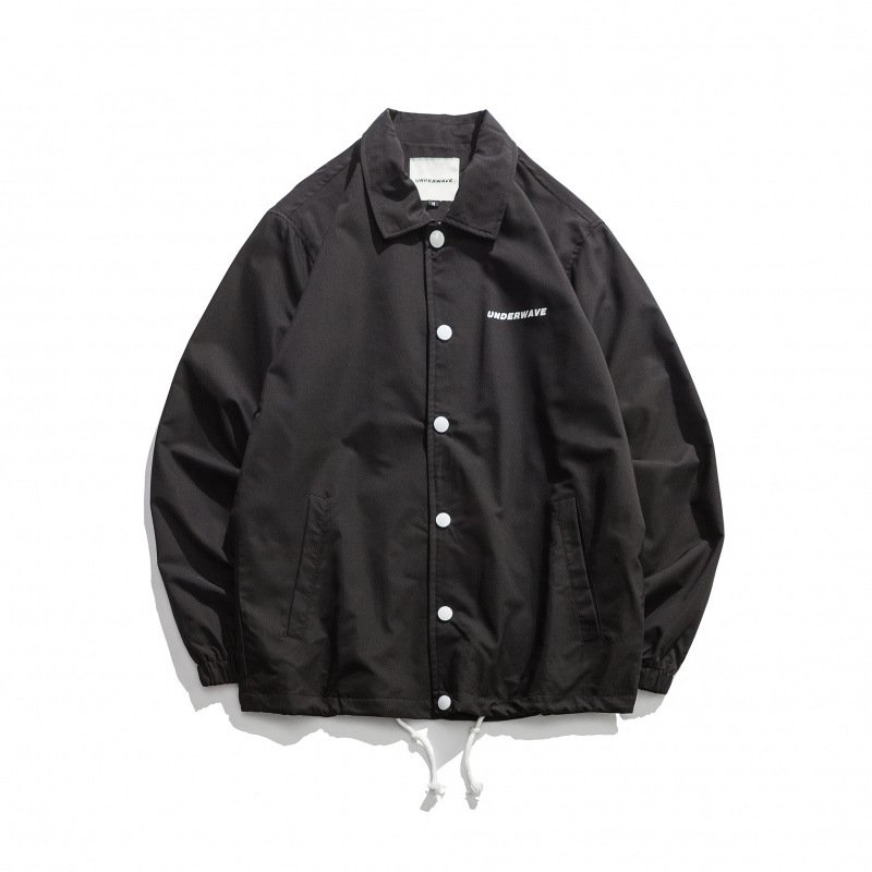 New autumn fashion casual jacket loose student couple thin top trend men's jackets