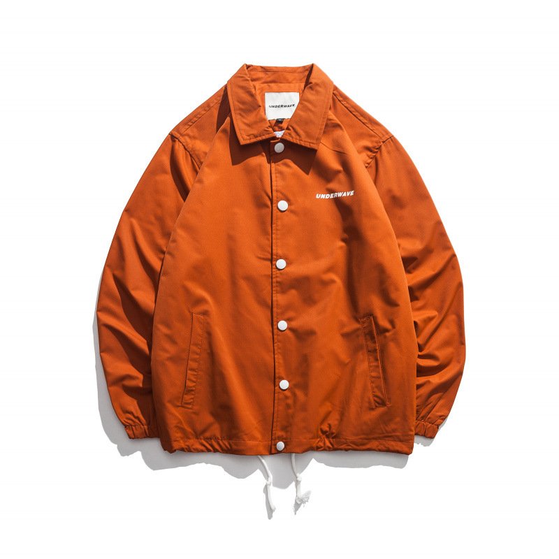 New autumn fashion casual jacket loose student couple thin top trend men's jackets