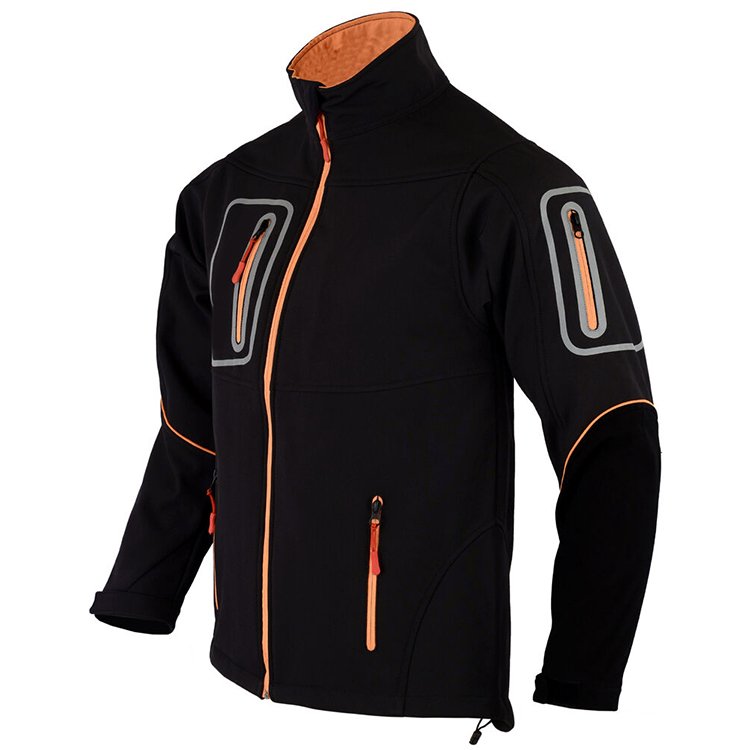 Trending Style Plus Size Soft Shell Jacket Long Sleeve Micro Polar Fleece Men's Jackets with Customization Logo in Low Price