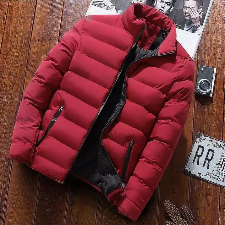 8230052 Quality New Men's Down Jacket Stand Collar Winter Warm Jacket