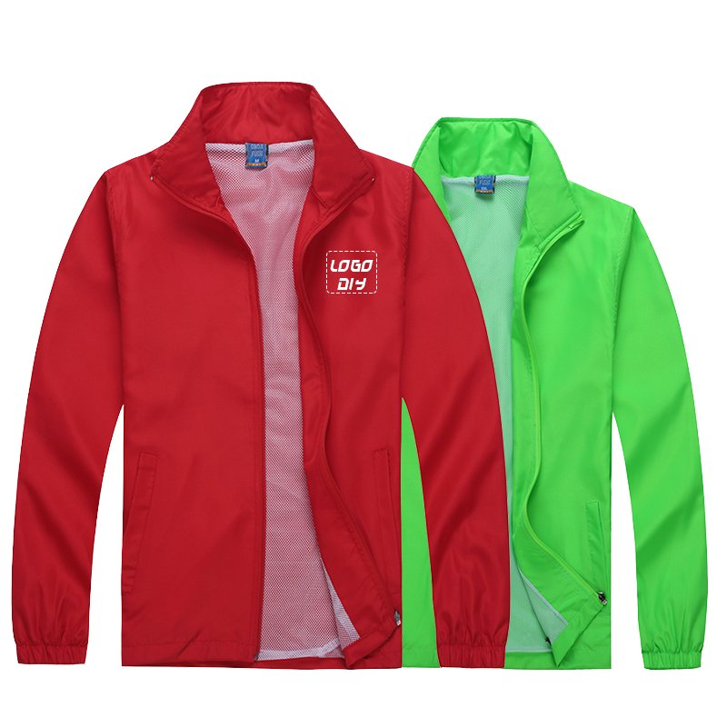 Wholesale Soft Shell Jacket Custom Made Lightweight Black Casual Plain Waterproof Men's Windbreaker Jackets