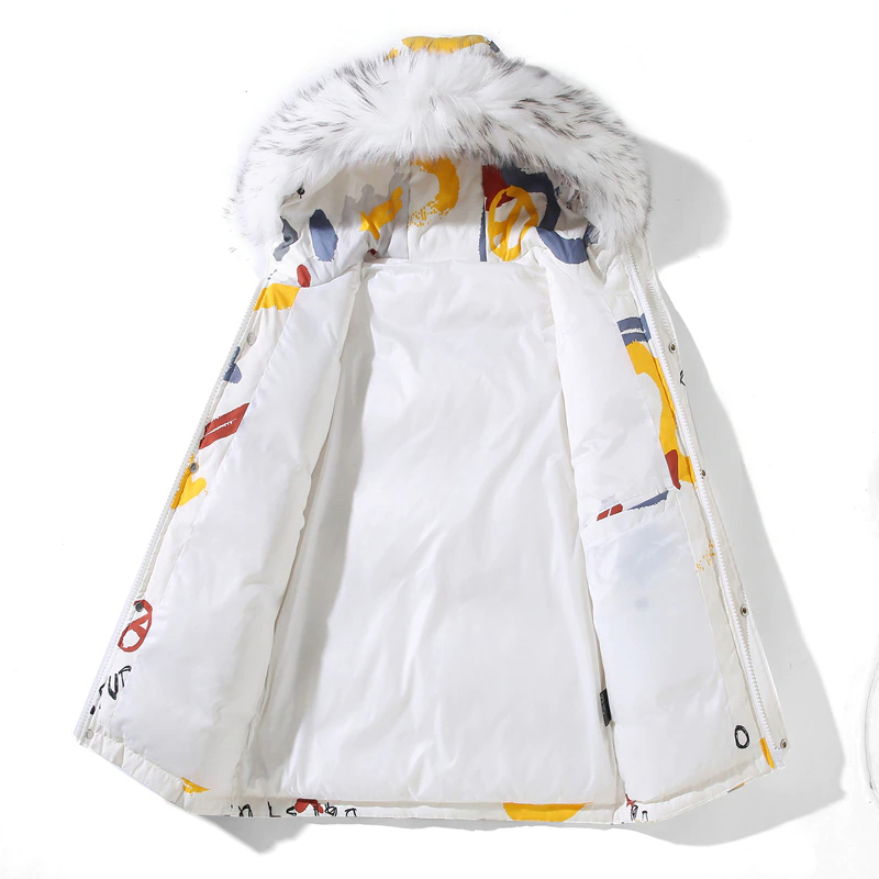 Best Selling Professional Hot Quality Latest Stylish Printed Men's Jacket Breathable Men Fashion Wear Parka Jackets For Men
