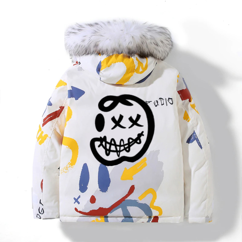 Best Selling Professional Hot Quality Latest Stylish Printed Men's Jacket Breathable Men Fashion Wear Parka Jackets For Men