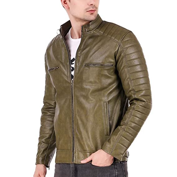 Premium Quality Wholesale Price Custom Design Original Fur Men's Leather Jacket For Sale Online