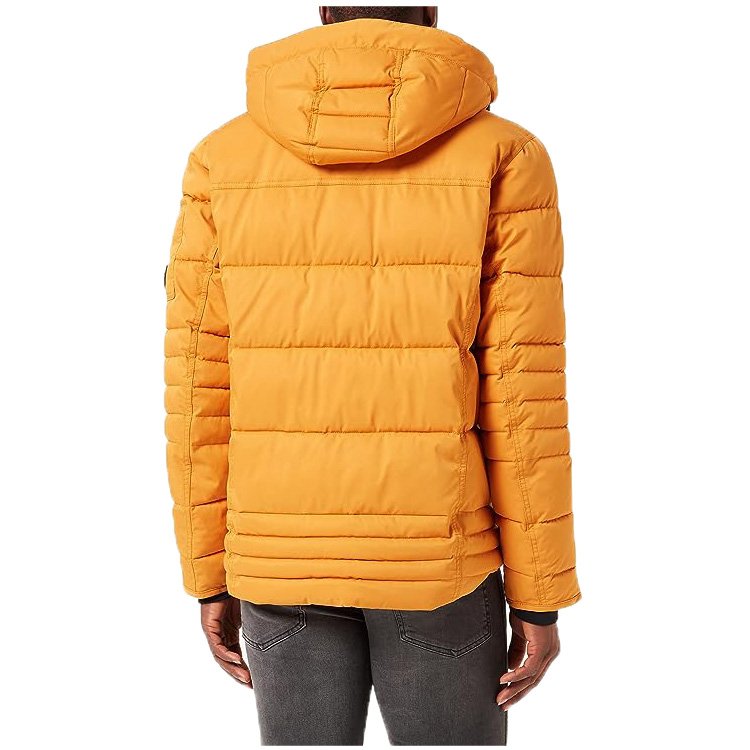 2024 Custom Men's Jacket for Winter Warm Jacket with Detachable Hood and wind and Rain Protection