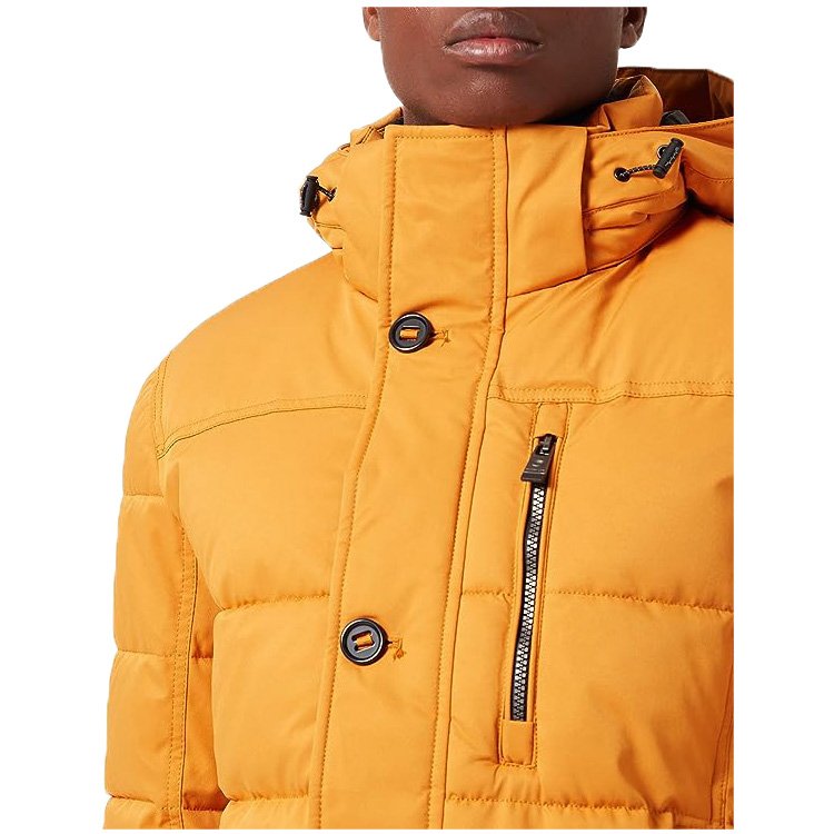 2024 Custom Men's Jacket for Winter Warm Jacket with Detachable Hood and wind and Rain Protection