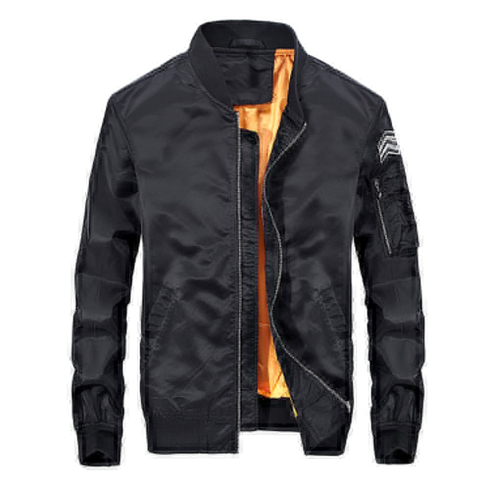 Outdoor windbreaker insulated custom warm casual winter jacket waterproof bomber padded jacket for men