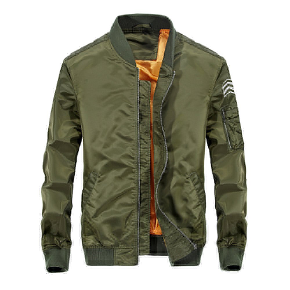 Outdoor windbreaker insulated custom warm casual winter jacket waterproof bomber padded jacket for men