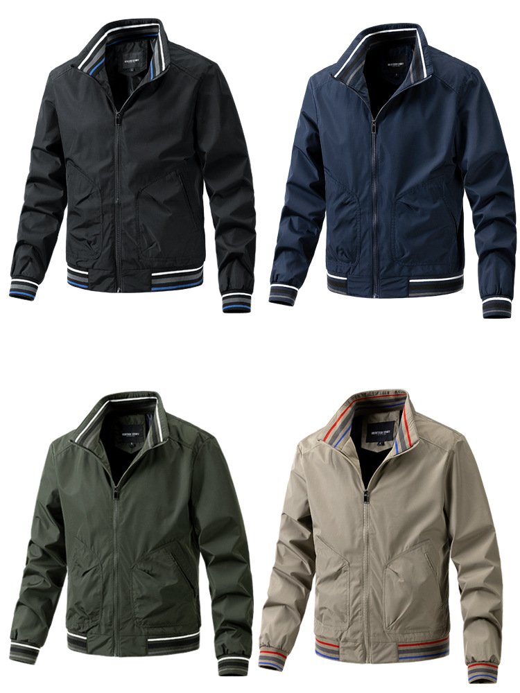 Wholesale Men's Waterproof Fleece Jacket with Zipper Closure and Heat Reflective Feature Casual Style for Outdoor Activities