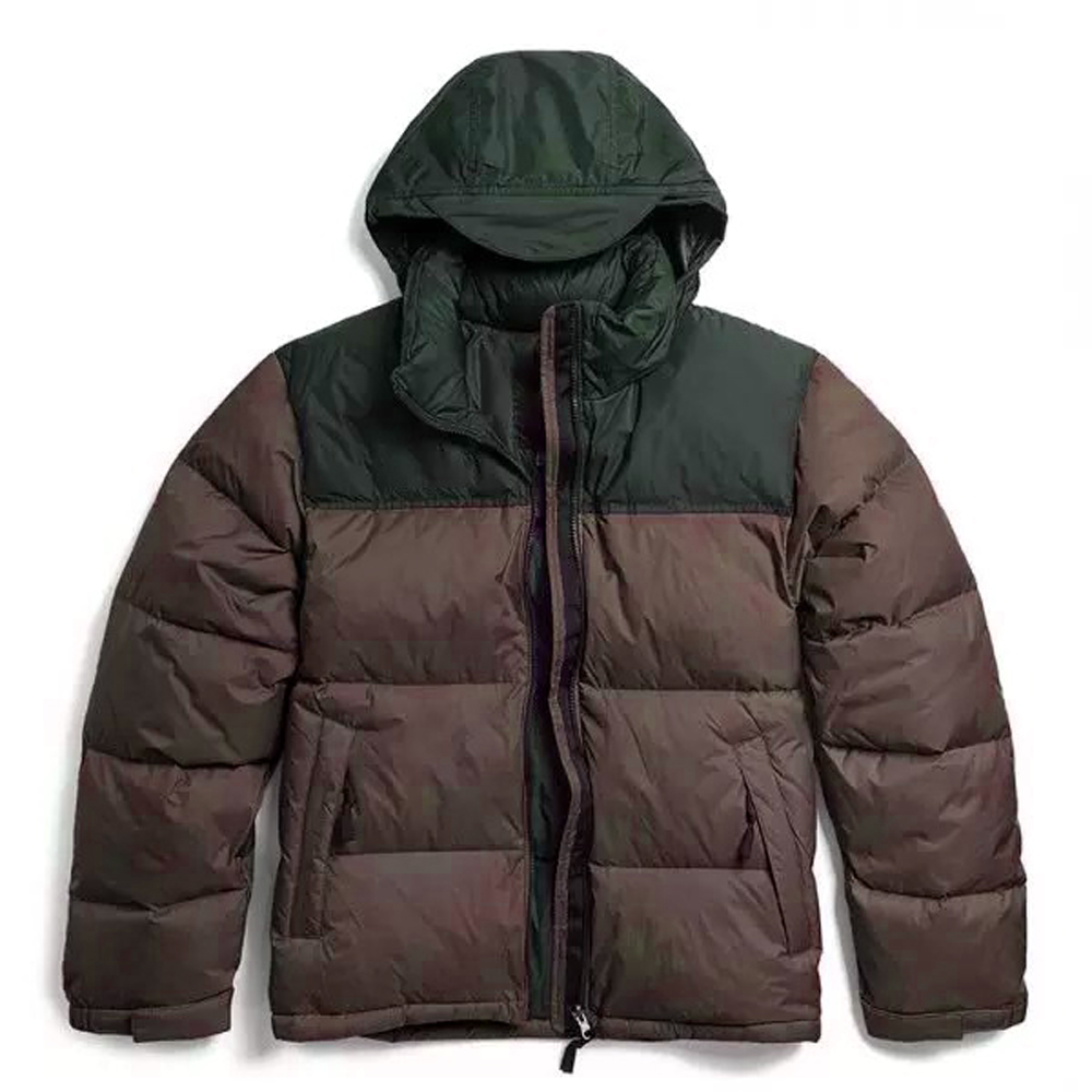 Custom Puffer Jacket Winter Men's North Coat Face Stand Collar Outdoor Ultralight Down Jackets